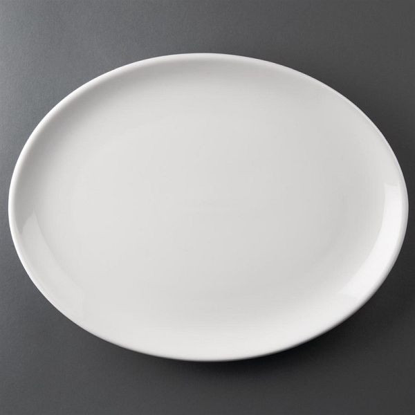 Athena Hotelware ovale Coupeteller 30,5cm, VE: 6 Stück, CC212