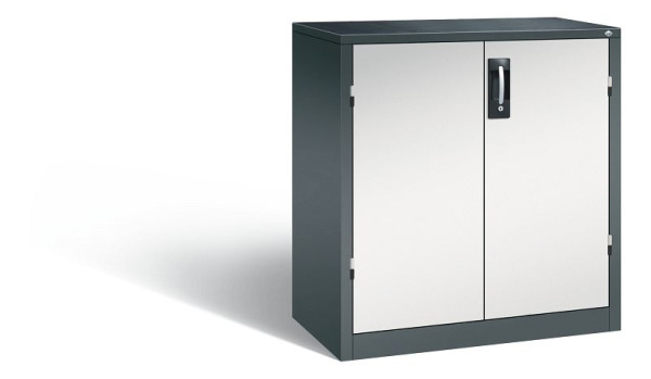C+P Werkzeugschrank Acurado, H1000xB930xT500mm, Farbe: Anthrazitgrau / Lichtgrau, Muldengriff, 8821-5035 S10102