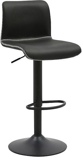 CLP Barhocker Henchy Kunstleder, schwarz, 326292, 4255716358280