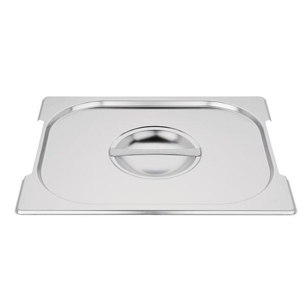 Vogue Edelstahl GN1/2 Deckel für GN-Behälter mit Griffen, CB185
