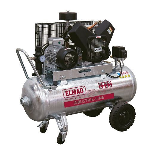 ELMAG Kompressor Industrie-LINE 'ÖLFREI', IL 640/10/200 D 'verzinkt', 21002