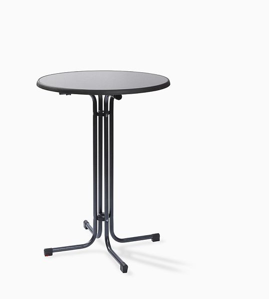 Feros Stehtisch Berlin Anthrazit Ø 80 cm, Höhe: 1,09 m, P15380