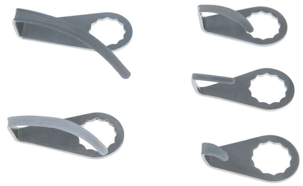 KS Tools Schaberklinge, gebogen, geschwungen, Klingenlänge 36mm, 515.5094