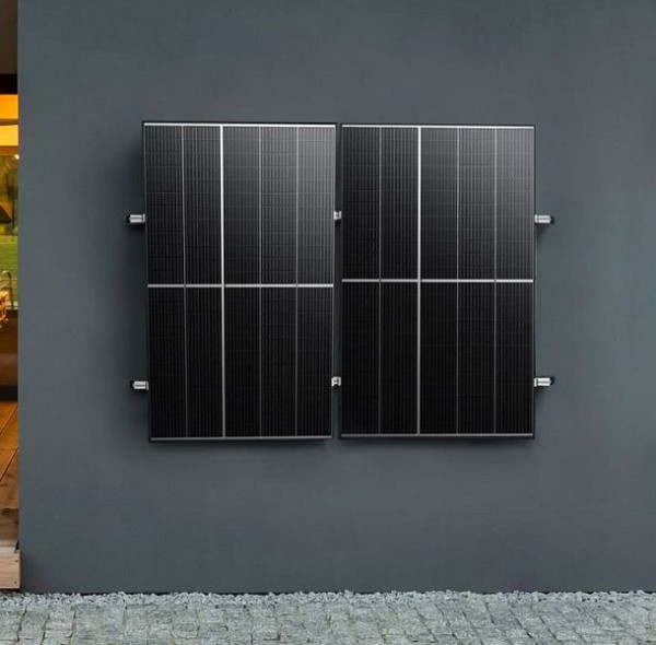 priwatt Solarmodule priWall 90 Duo - Wechselrichter 600W - 5m Schukokabel, DP1004101