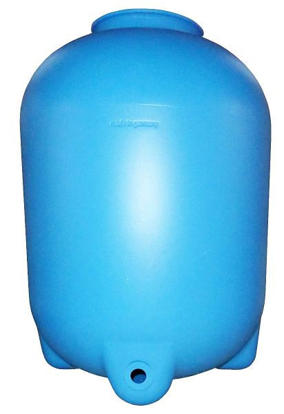 OKU Filterbehälter Ø 300 mm aus PP blau mit Standrohr + Filterdüse, 936067