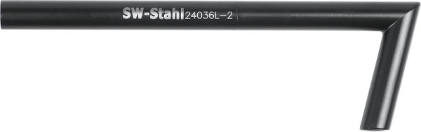 SW-Stahl Öl-Einfülladapter, abgewinkelt, lang, 24036L-2