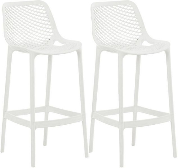 CLP Barhocker Air, weiß, VE: 2 Stück, 319586, 4251756467012