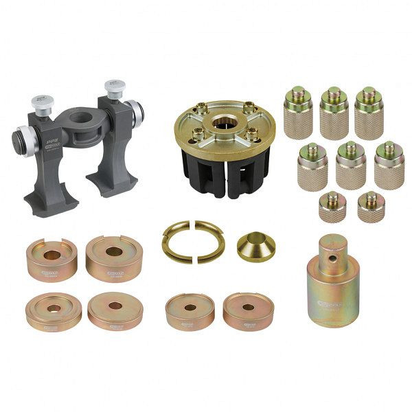 KS Tools Universal-Werkzeug-Satz zur Kompakt-Radlager-De-/Montage, 33-teilig, 440.9998