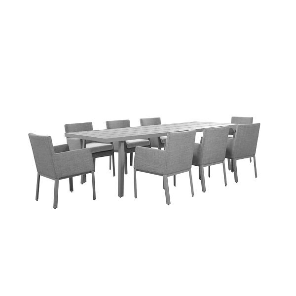 HOME DELUXE Gartensitzgruppe CATALUNYA – Farbe Grau, 51824