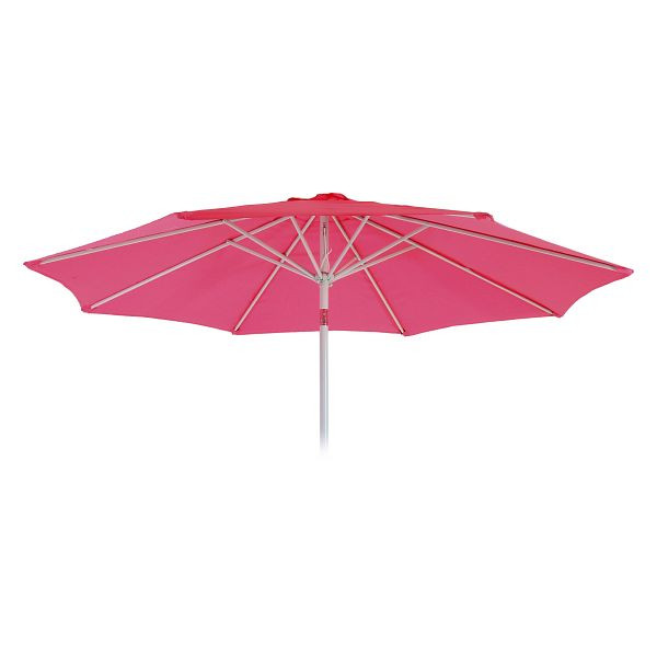 Mendler Ersatz-Bezug für Sonnenschirm N18, Sonnenschirmbezug Ersatzbezug, Ø 2,7m Stoff/Textil 5kg, pink, 81638