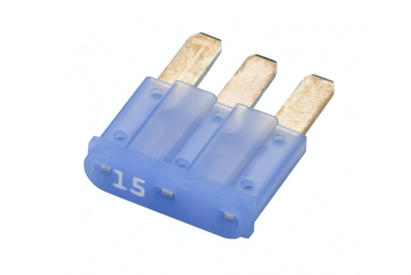 HELLA Sicherung, Micro3-Flachstecksicherung, 15A, Spannung bis: 32V, blau, 8JS 218 230-032