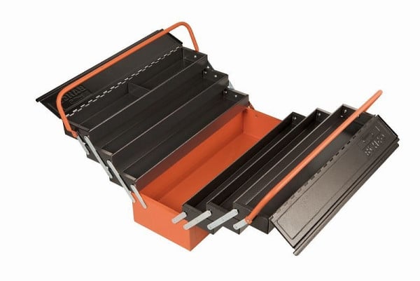 Bahco Cantilever-Werkzeugkasten, Metall mit 7 Fächern, 1497MBF750, 7314150321414
