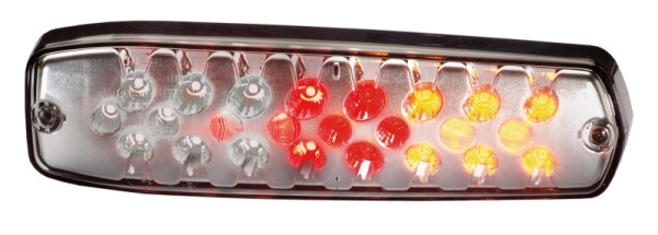 HELLA Heckleuchte, Lean LED, LED, 12V, Anbau/geschraubt, nicht ECE, Stecker: offene Kabelenden, links/rechts, 2SK 343 910-037