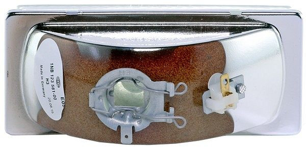 HELLA Halogen-Scheinwerfereinsatz, Nebelscheinwerfer, 12V, ECE, links, 1NB 123 581-001