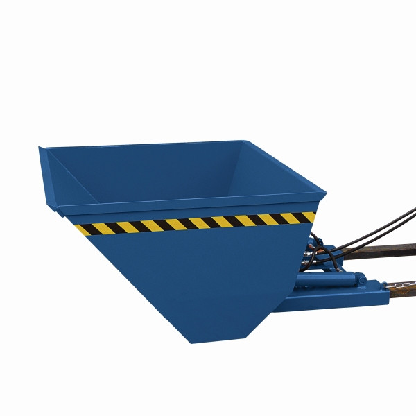 Eichinger Industrie Ladeschaufel mit hydraulischer Kippvorrichtung, 1600 kg, 500 Liter enzianblau, 20640800000097