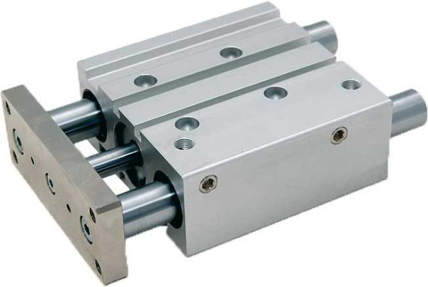 timmer ZAZ-FZK6050/75, Führungszylinder mit Kugellager, doppeltwirkend, berührungslose Positionserfassung, Ø 50 mm, Hub: 75 mm, 30620463
