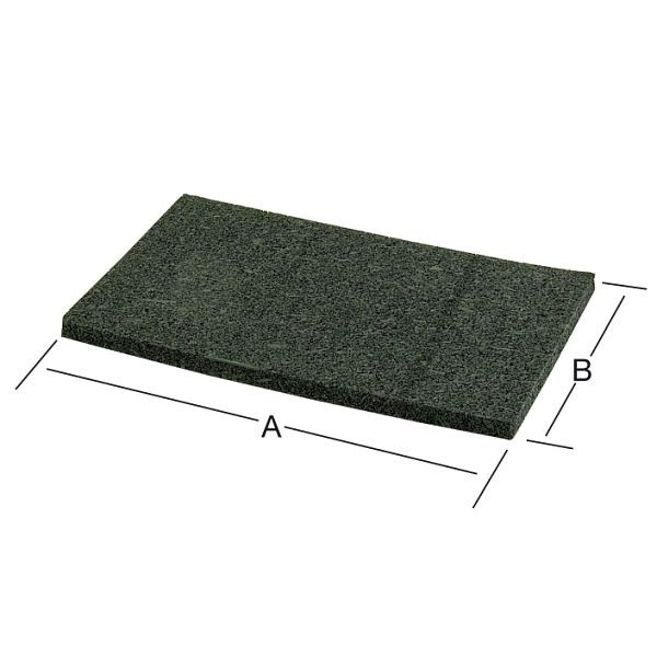 Vormann Antirutschmatte 200 x 200mm, schwarz, 008138200S