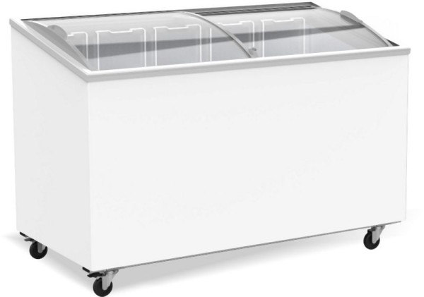 A&S Polarny Tiefkühltruhe mit Glasschiebedeckeln, 397 Liter, 5 Körbe, TTG-397BC