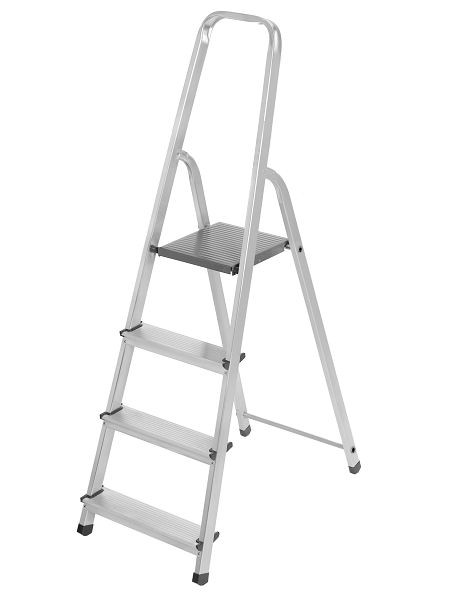 VaGo-Tools Klappleiter Mehrzweckleiter Leiter Haushaltsleiter Bockleiter 4 Stufen, AL-104_xv