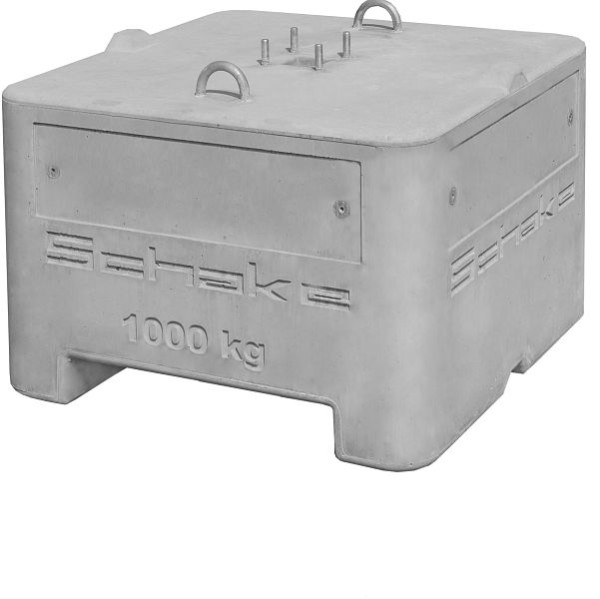 Schake Beton-Aufstellvorrichtung, 1000 kg, 3F121, 4250384740542