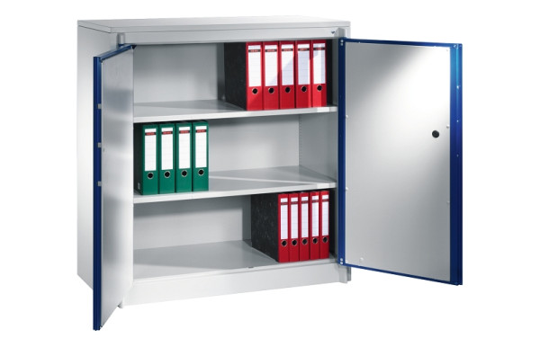 C+P Feuerschutzschrank Certos, H1226xB1200xT500mm, 7035/5010, 1181-00 S10509