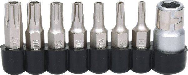 KS Tools 1/4" Bit-Satz für Fünfsternschrauben, 8-teilig, 911.1480