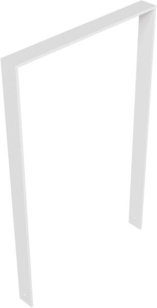 Schake Anlehnbügel aus Flachstahl 80 x 12 mm, ohne Querholm, Gesamtbreite: 750 mm, feuerverzinkt, 452_075