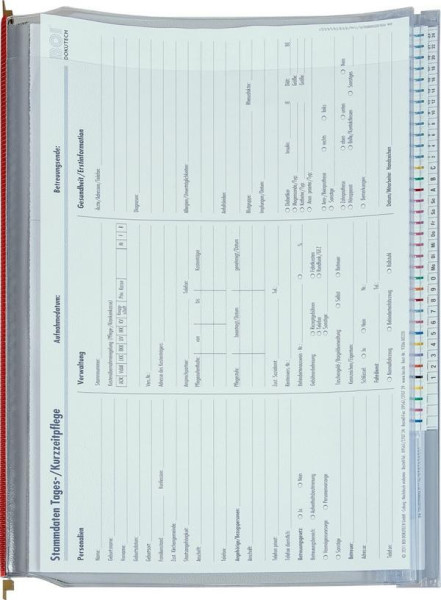 BOI 2-Deckel-Planettentasche, SPE 1 O-P.2, grau/rot, 9208-00541