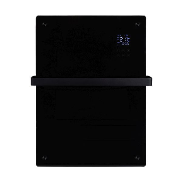 Eurom Badheizkörper Alutherm Sani Verre 800 WiFi Schwarz, 361247