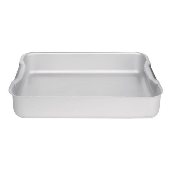 Vogue Bratenpfanne Aluminium 37x26,5x7cm, langlebig, K423