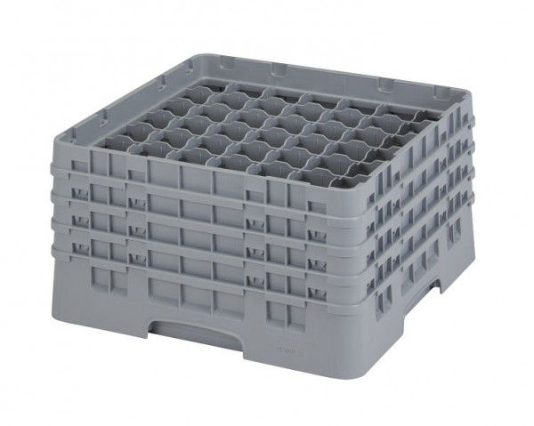 Cambro Spülkorb mit 49 Fächer Camrack® 21,5 cm weiches Grau, 49S800151