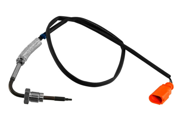 HELLA Sensor, Abgastemperatur, 2-polig, geschraubt, Kabel: 740mm, 6PT 010 376-621