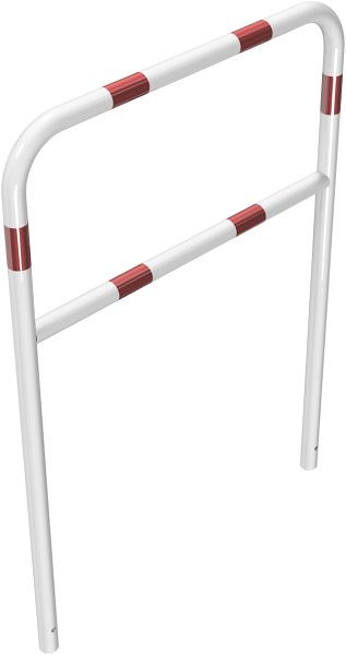 Schake Rohrbügel aus Stahlrohr Ø 48 x 2,5 mm mit Querholm zum Einbetonieren, Gesamtbreite 1000 mm, Gesamthöhe 1400 mm, beschichtet, 448_32B