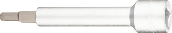 Hazet Verlängerung, 1/2 Zoll (12,5 mm) Vierkant, Innen Sechskant Profil, SW 6 mm, 4910-6