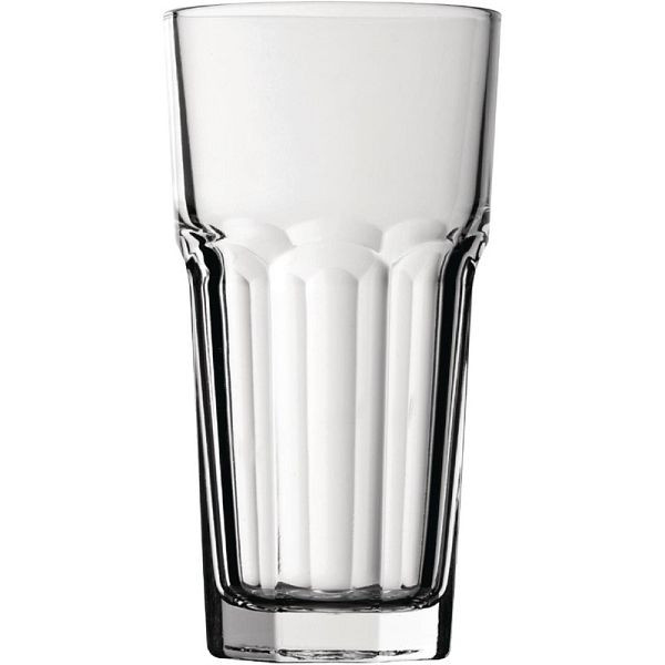 Utopia Casablanca halbgetafelte Longdrinkgläser CE-markiert 28,5cl, VE: 12 Stück, DL215