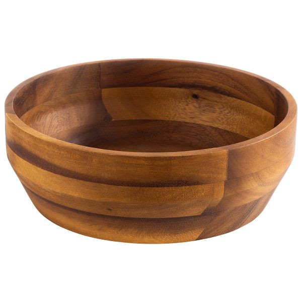 APS Schale -ACACIA-, Ø 25 x 8,5 cm, Akazienholz, geölt, 2,5 Liter, 00795