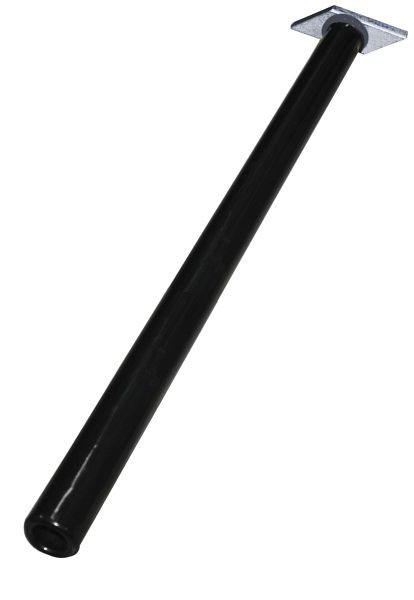 VARIOfit Tragarm, Länge: 595 mm, RAL 7016 anthrazitgrau, mit Schrumpfschlauch, zsw-596.001/AG