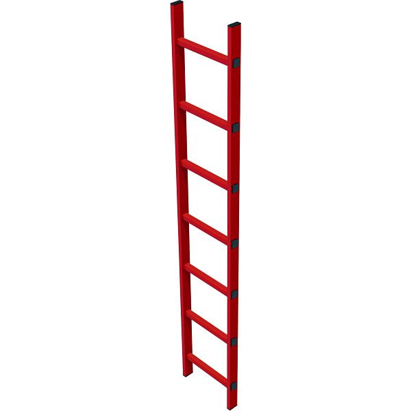 ZARGES Schachtleiter GFK 4 Sprossen, 400 mm lichte Breite, 47371