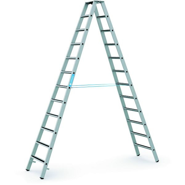 ZARGES R13step B - LM-Stufen-Stehleiter 2 x 12 Stufen, 41563