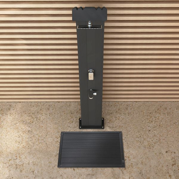 HOME DELUXE WPC Bodenplatte GAIA, 105 x 63 x 5,5 cm, 51195