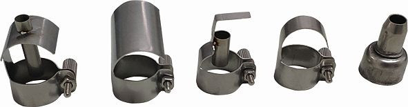 Kunzer Aufsatzdüsen aus Edelstahl (Satz mit 5 Stück), 7AHGD01