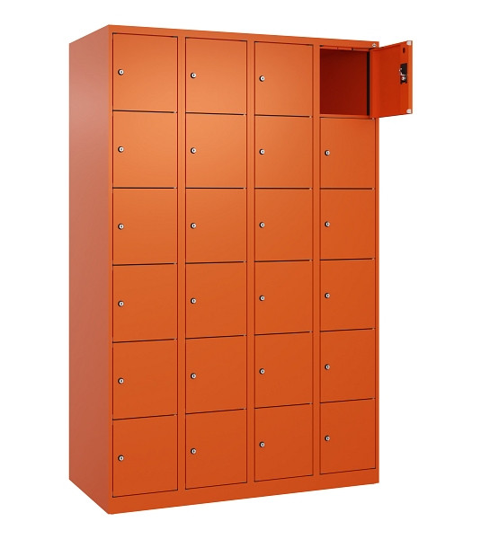 C+P Schließfachschrank Evolo PLUS, 24 Fächer, 1850x1200x500mm, 2004/2004, 049000-406 S10023