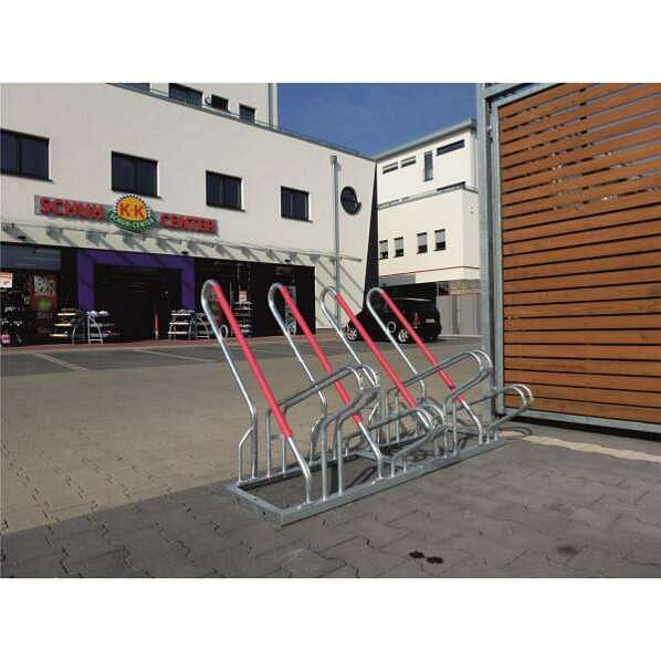 Schake Fahrradständer mit Anlehnbügel, 6 Einstellplätze, 420_60H