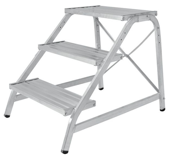 HYMER Treppentritt nach DIN EN 14183, 3 Stufen, Standhöhe 0,72 m, 687536