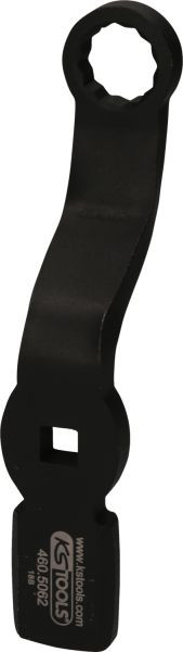KS Tools 1/2" Schlag-Zwölfkant-Schlüssel mit 2 Schlagflächen, 24mm, 460.5062