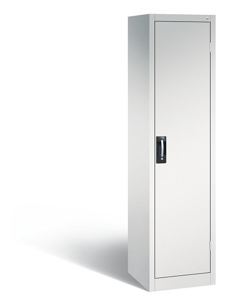 C+P Büro-Drehtürenschrank Acurado, H1950xB502xT500 mm, Lichtgrau, 9235-05 S10018