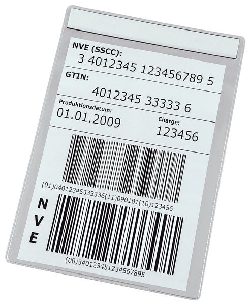 Eichner Transparente Sichthülle, Ausführung: DIN A5 hoch, VE: 50 Stück, 9218-03053