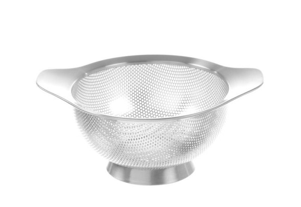 Hendi Gemüsesieb, perforiert, ØxH: 180x90 mm, Griffe, 535431