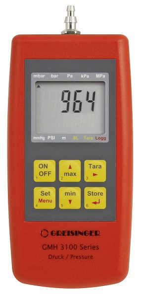 Greisinger GMH 3161-12 Vakuum- bzw. Barometer (0 - 1300 mbar), 600407