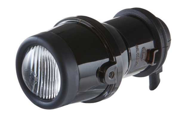 HELLA DE/Halogen-Nebelscheinwerfer - Micro DE - 12V - rund - Einbau - ECE-R19 - gemusterte Streuscheibe - rechts/links, 1NL 008 090-001